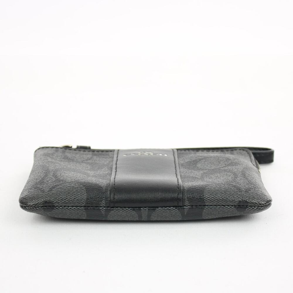 Coach Signature Canvas Corner Zip Wristlet - Picture 5 of 7